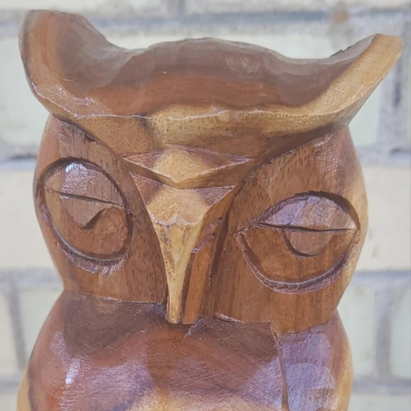 Vintage Owl Carving - Picture 7 of 7